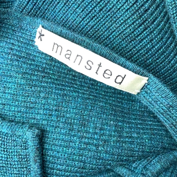 Mansted Teal Knit Sweater - Picture 4 of 4